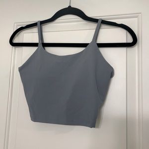 Halara Cropped workout tank (bra attached)